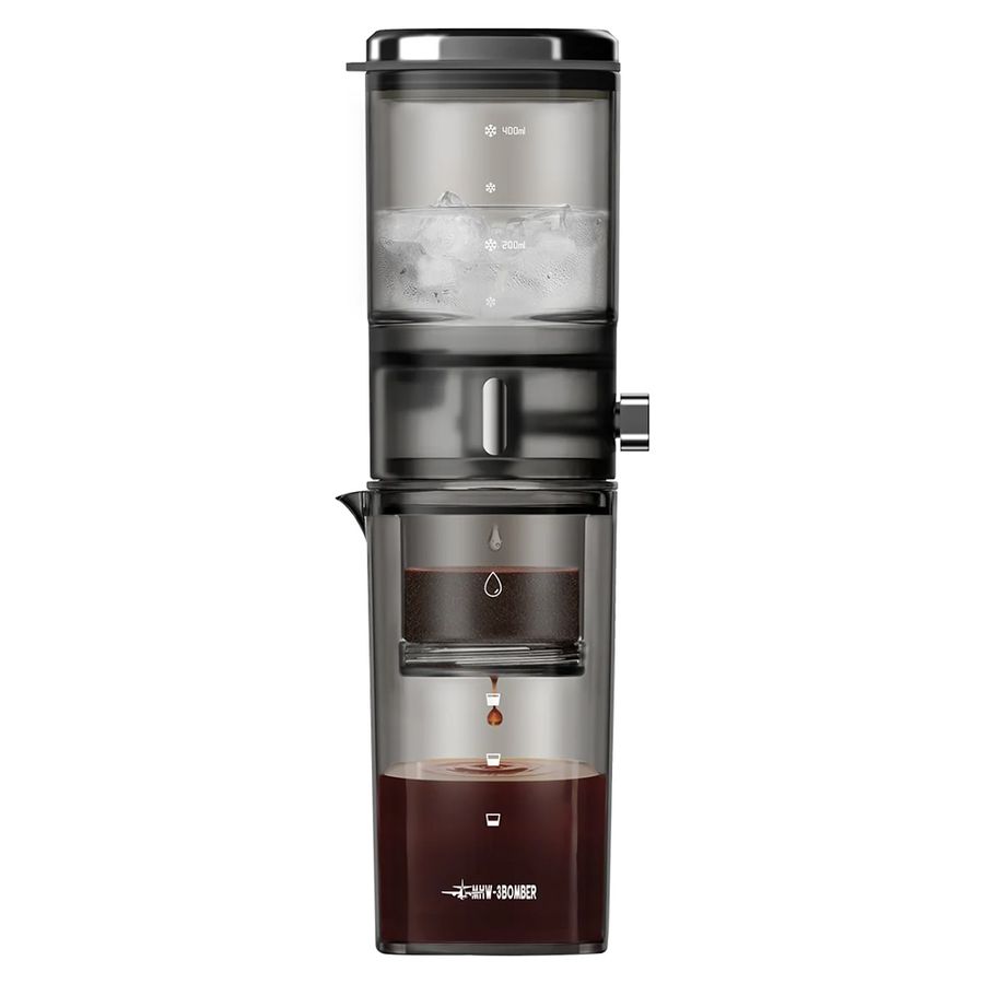 Устройство для капельного заваривания колд-брю Fresh Ice Dripper 400 мл ID6138B, черный